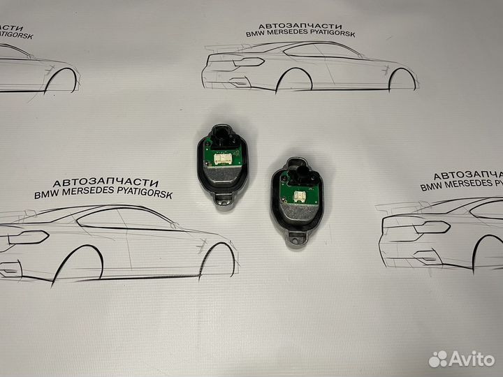 Блок ангельских глазок фар BMW F30 рестайлинг LED