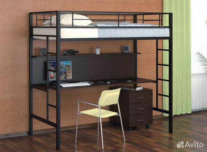 Кровать чердак, без матраса