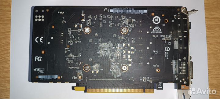 Видеокарта gtx 1050 ti 4gb msi