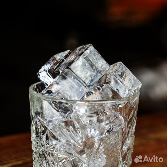 Чистый Пищевой Лёд кубиками 1 кг