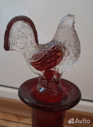 Графин с петухом внутри Мальцов, нач.20в