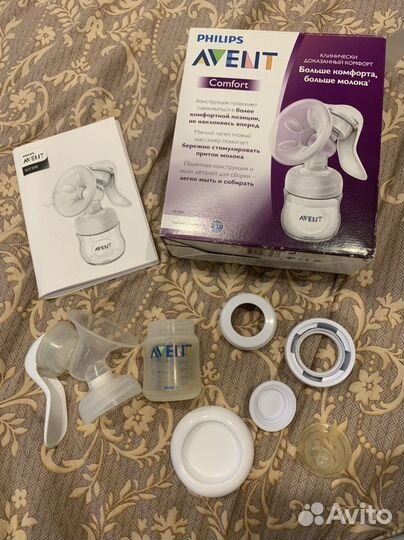 Молокоотсос avent ручной