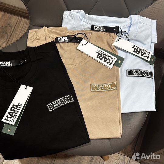 Футболка Karl Lagerfeld унисекс S,M