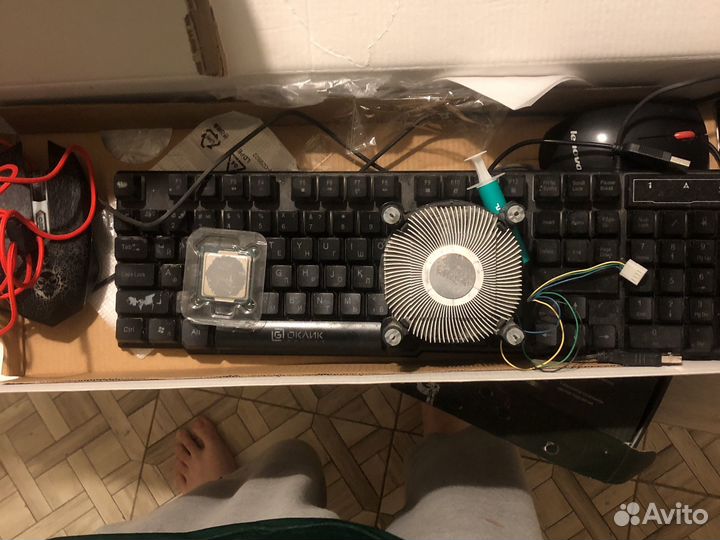 Pnetuim g4400 термопаста мышки и клава