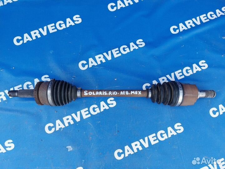 Привод левый Hyundai Solaris/Kia Rio 11-17г мех