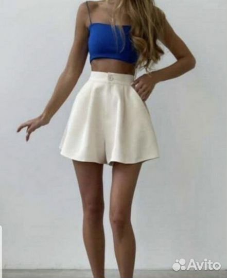 Летняя юбка-шорты новые,44-46