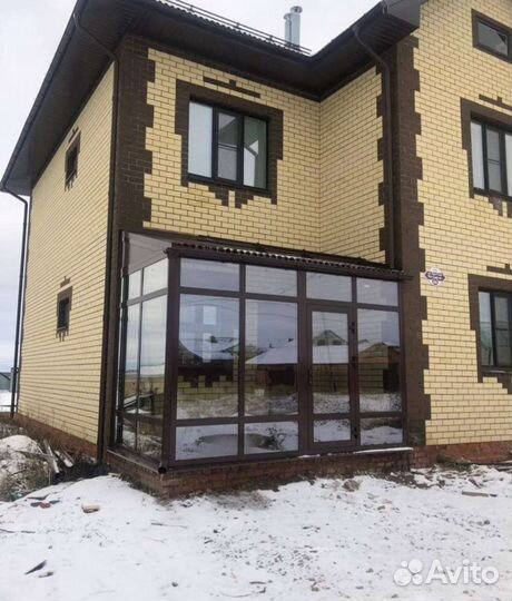 Входная группа, остекление крыльца тамбура веранд