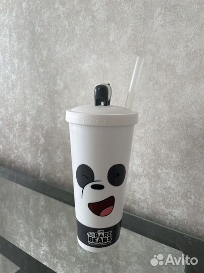 Стакан сувенирный miniso We Bare Bears