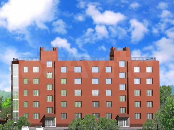 1-к. квартира, 36,9 м², 1/5 эт.