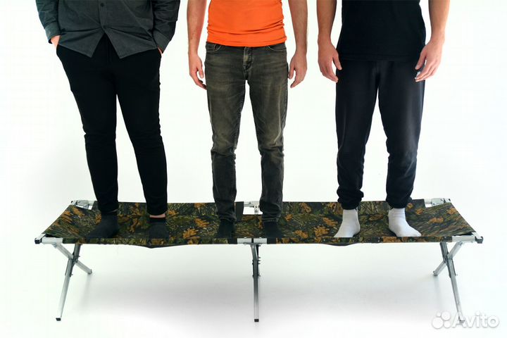 Раскладушка 180/75+матрац+опоры+подушка+органайзер