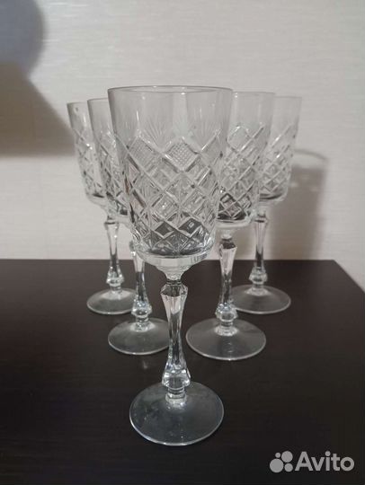 Хрустальные фужеры 20см