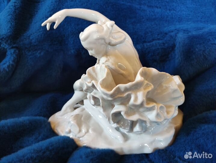 Редкая статуэтка.Балерина Уланова«Умирающий лебедь