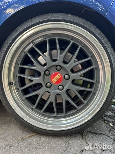 Колеса R19 в сборе, диски BBS LM r19 5x112 резина