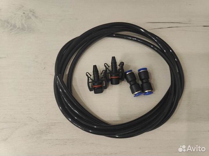 Ремкомплект системы охлаждения. Трубка обратки