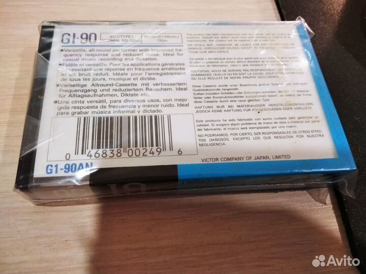 Аудиокассета JVC GI 90