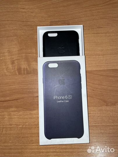Чехол кожаный на iPhone 6S