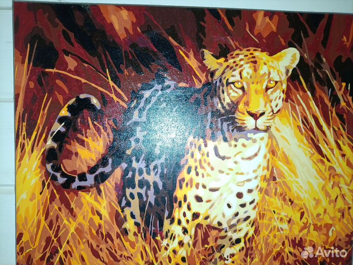 Готовая картина по номерам