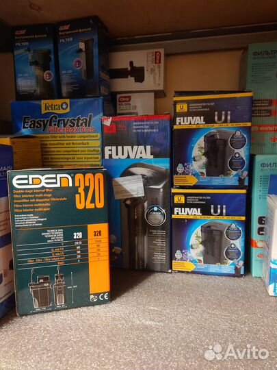 Внутренние фильтры, помпы, губки, наполнители, зап