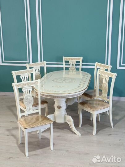 Стол и стулья от производителя. В наличии