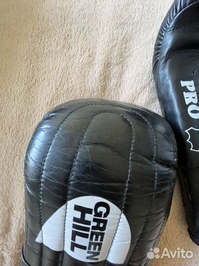 Боксерские перчатки снарядные Green Hill