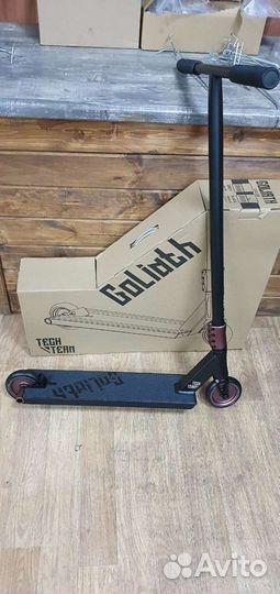 Трюковой самокат tech team