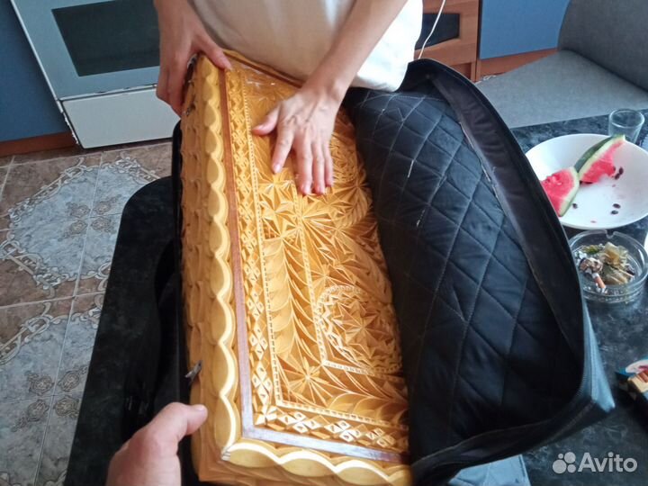 Нарды резные ручной работы