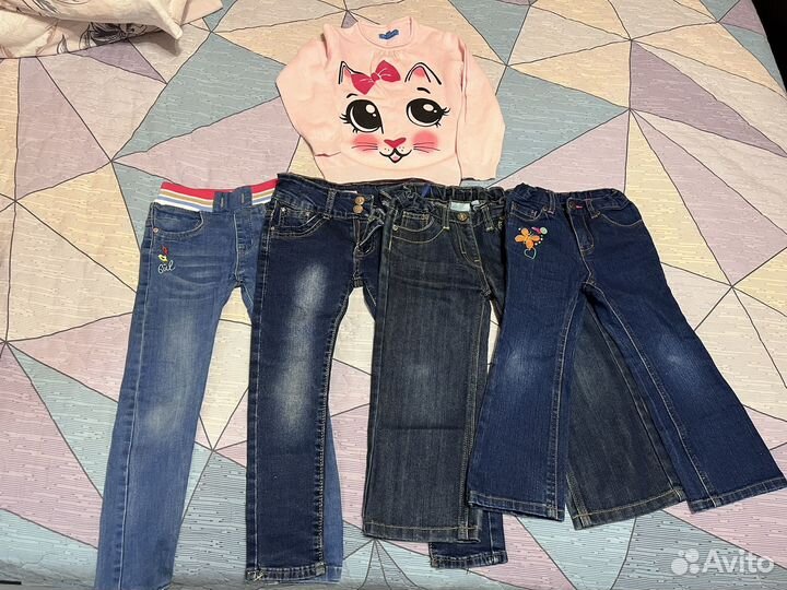 Вещи пакетом на девочку