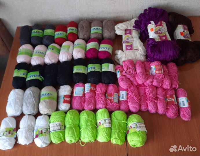 Пряжа нитки для вязания