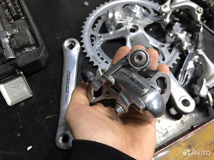 Campagnolo centaur shimano 105 dura ace ultegra