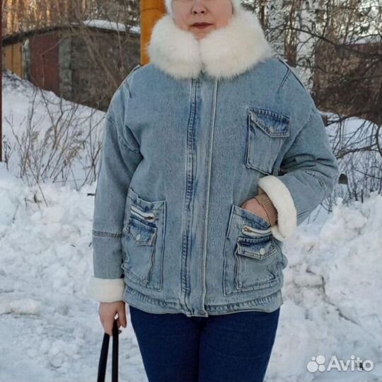 Джинсовая куртка женская