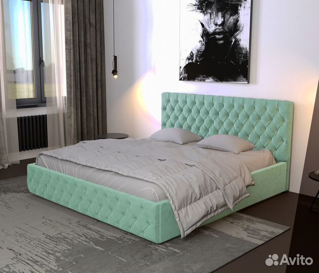 Кровать 80х180 односпальные полуторные двуспальные