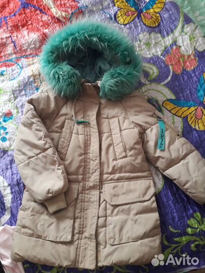 Парка для девочки orby 122-128
