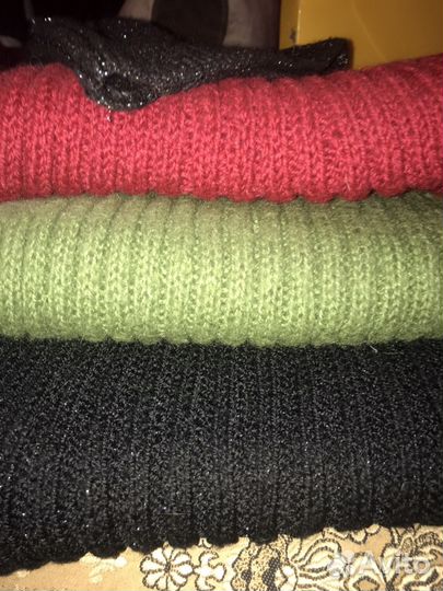 Вязаные вещи: шарфы шапки