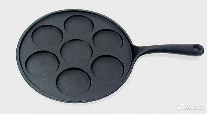 Чугунная сковорода для оладий Fiszman