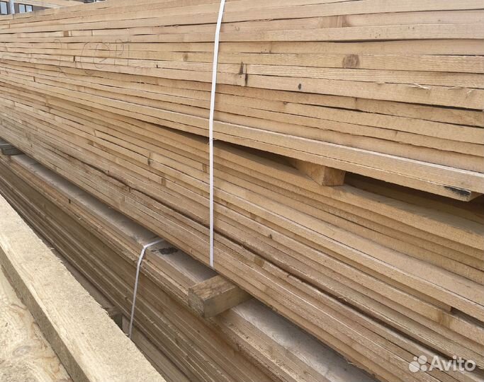 Доска обрезная естественной влажности