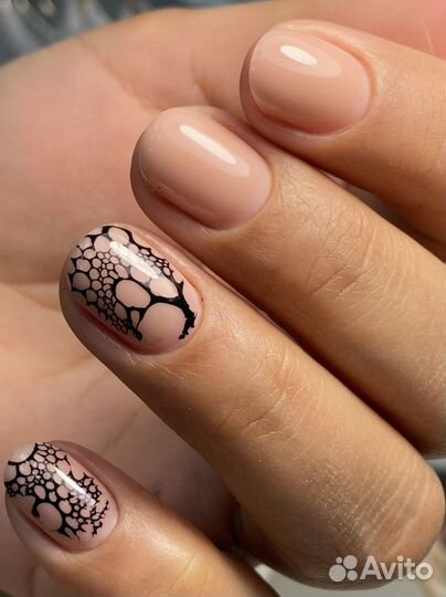 Маникюр гель лак