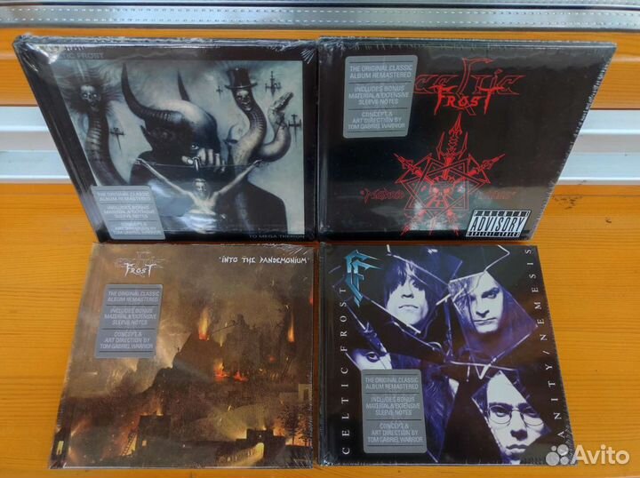 Celtic Frost фирменные CD
