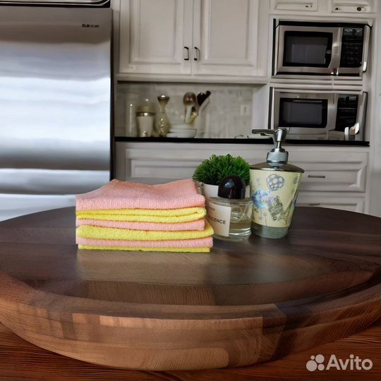 Кухонные махровые полотенца