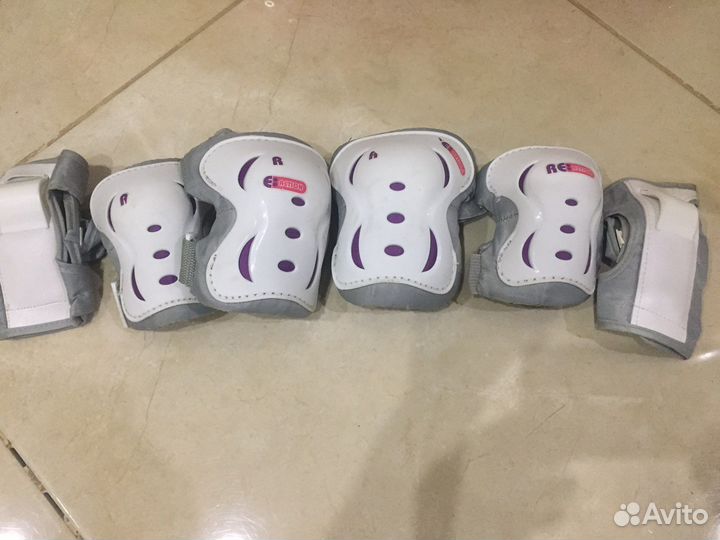 Ролики детские с комплектом защиты