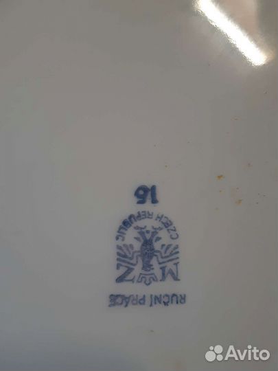 Тарелка настенная дулево англия чехия