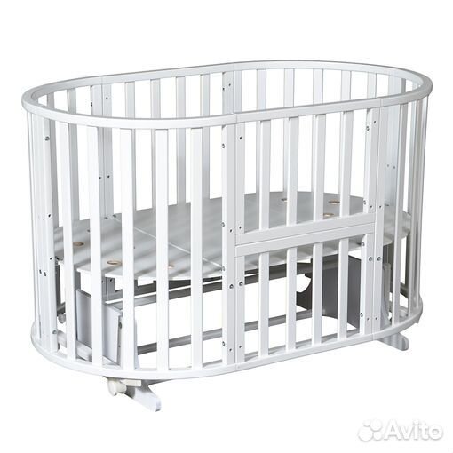 Детская кроватка-трансформер с маятником