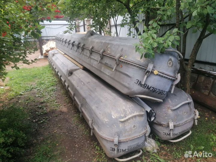 Пластиковые понтоны