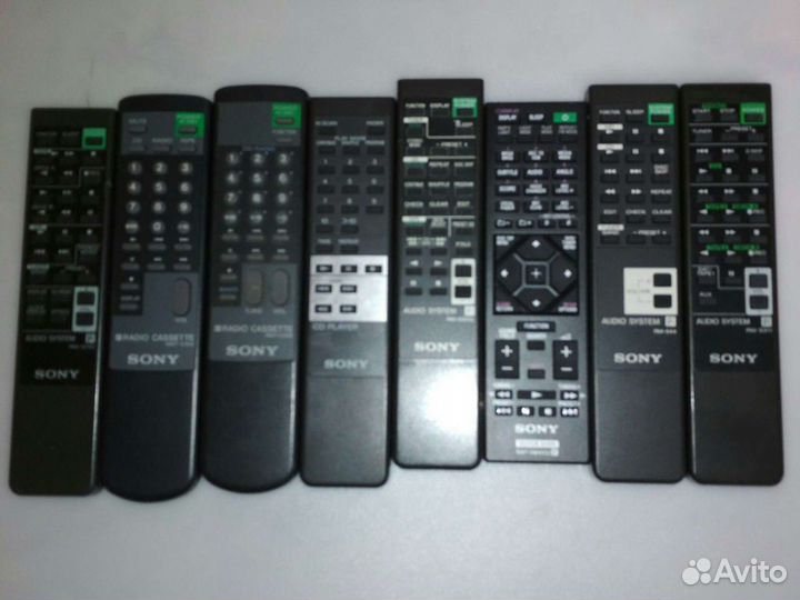 Пульты Sony аудио и др. много