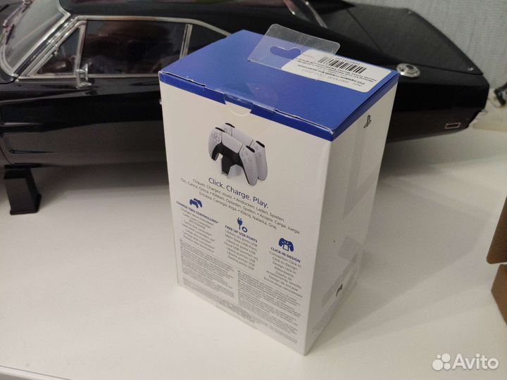 Зарядная станция DualSense на два джойстика, новая
