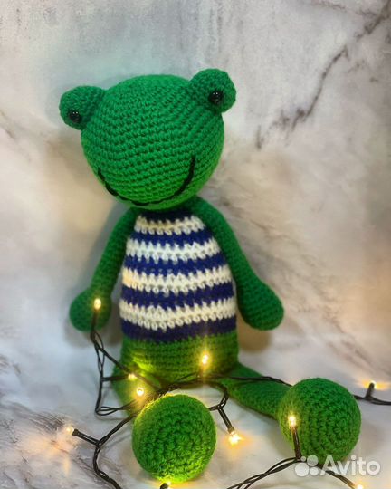 Вязаные игрушки ручной работы