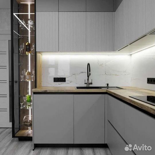 Кухня красивая