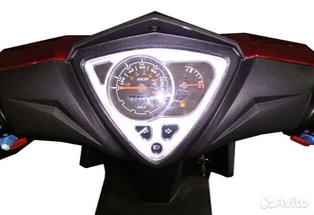 Мопед Racer RC50QT-6F Flame красный