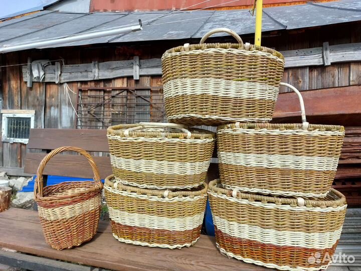 Плетеные корзинки