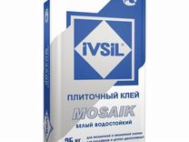 Клей плиточный ivsil mosaik 25кг