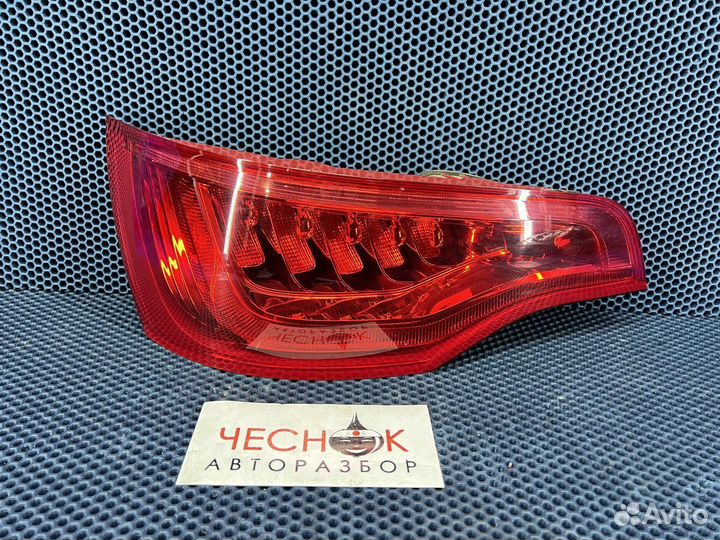 Фонарь задний левый Audi Q7 S-Line диодный